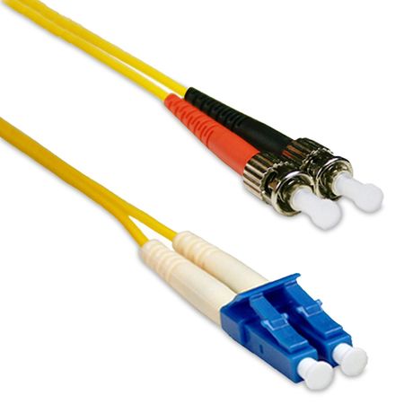 ENET Enet 8M St/Lc Duplex Single-Mode 9/125 Os1 Or Better Yellow Fiber STLC-SM-8M-ENC